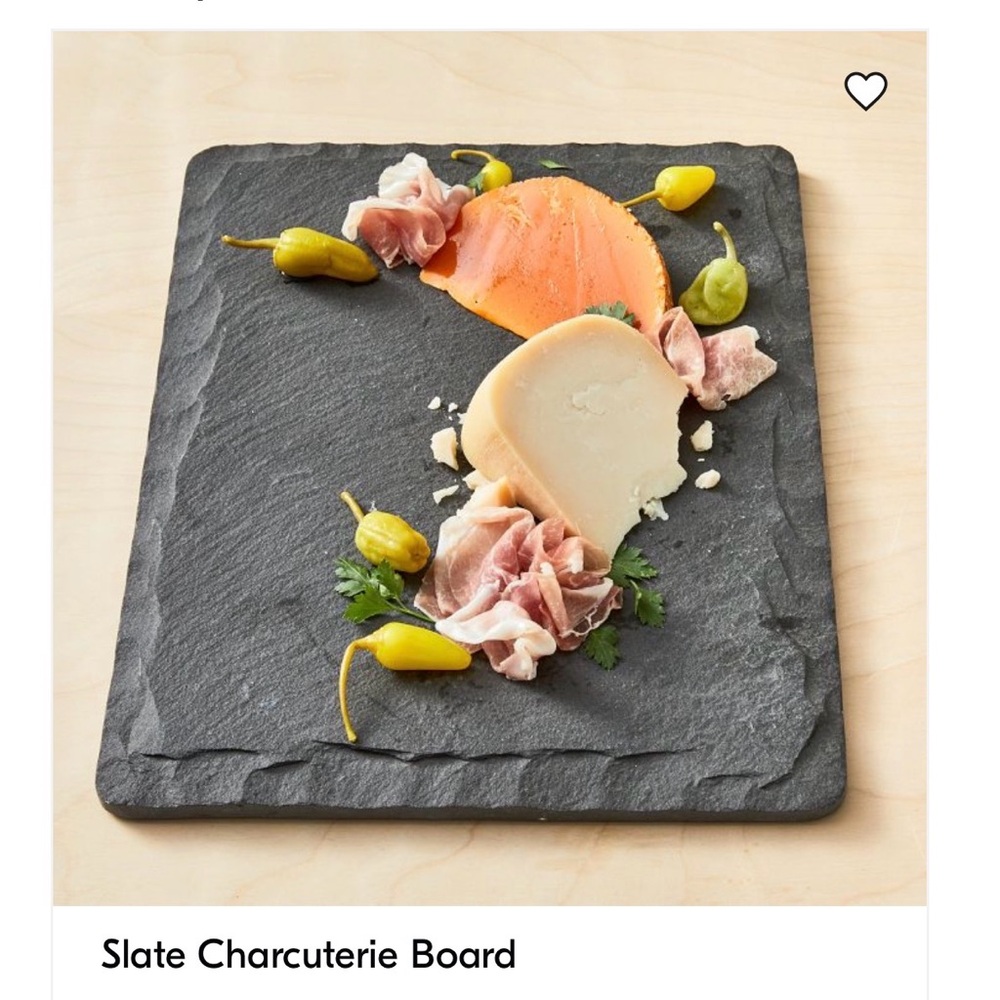 Slate Charcuterie Board - Black Slate Serving Platter